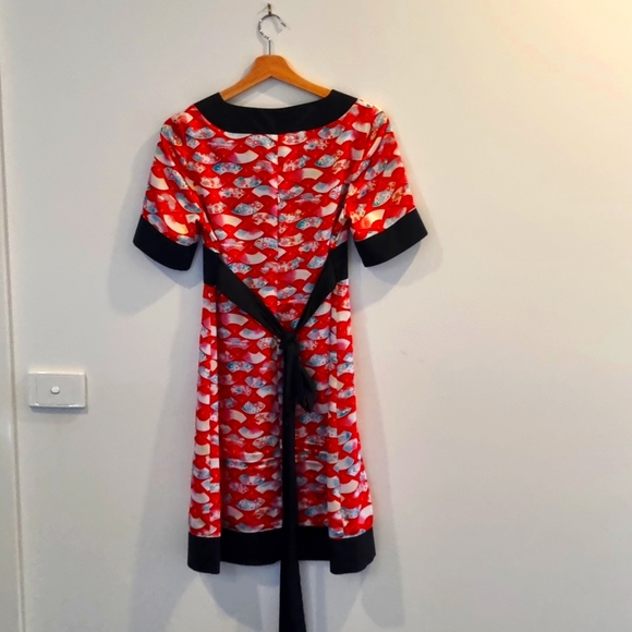 Review kimono style dress size 8 - Picture 2 of 4